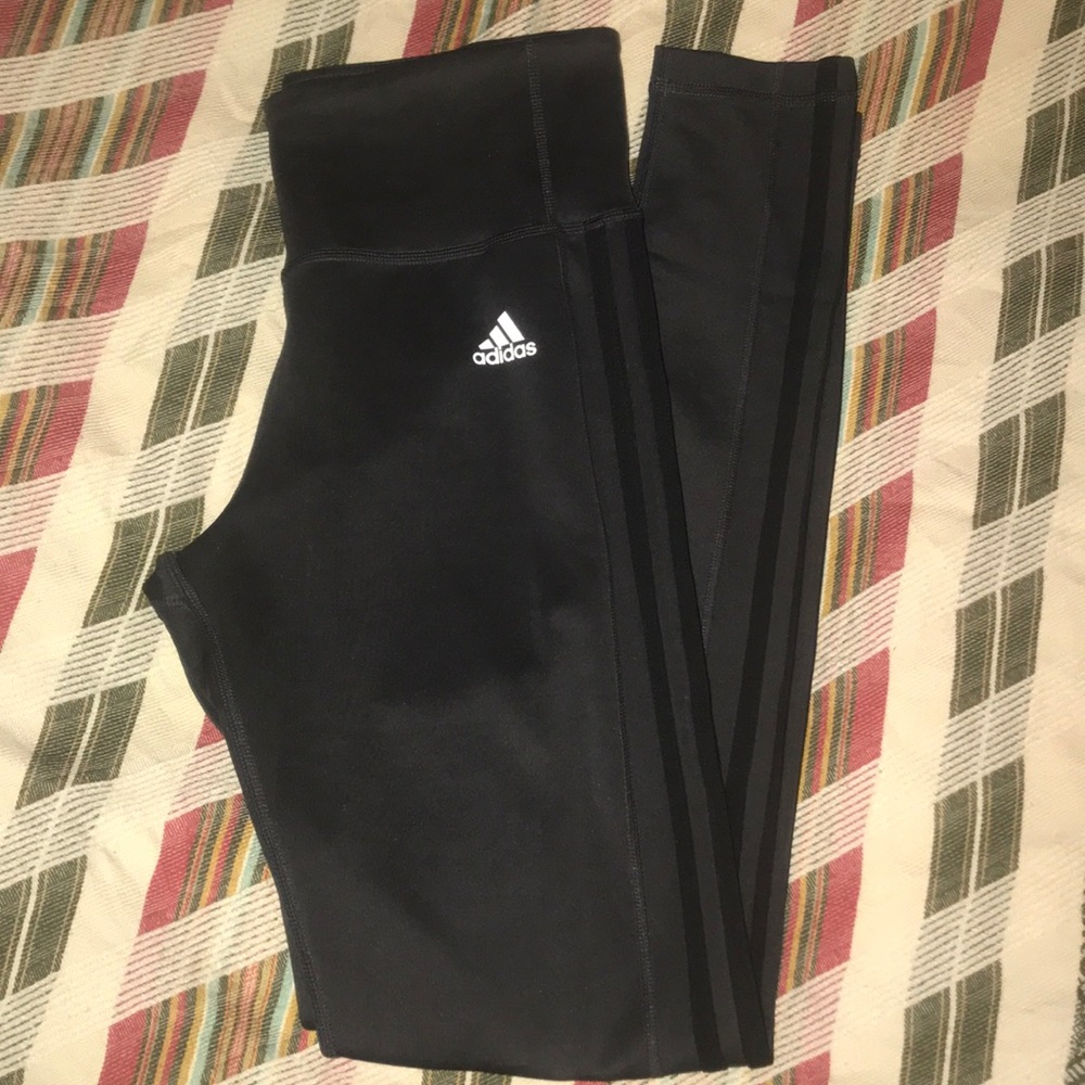 Adidas straight leg work out pants